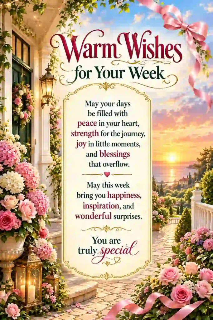 Monday Greetings And Blessings image
