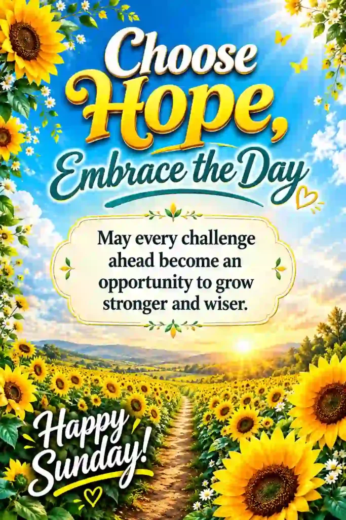 Positive Sunday Blessings image