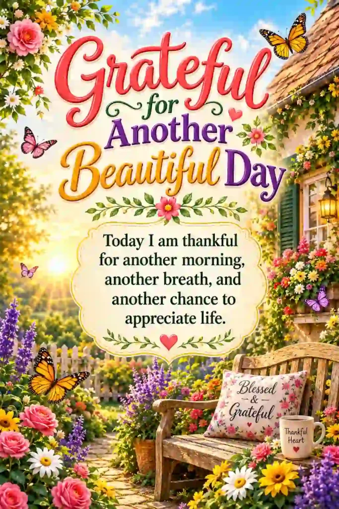 Thankful Sunday Blessings Quotes image